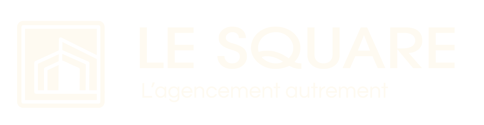 LE SQUARE- blanc